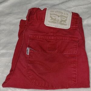 Levi's Boys Bold Red Denim